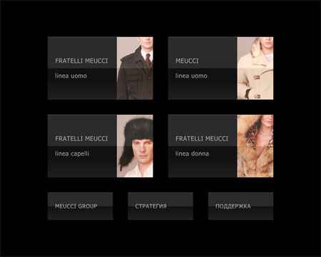 Разработка интерактивной Flash-презентации для компании Meucci Group - интерактивные решения для любых объектов в Москве: цена | «Инициум»